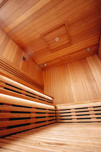 Sauna finlandais du P-TWINS BEAUTY SPA