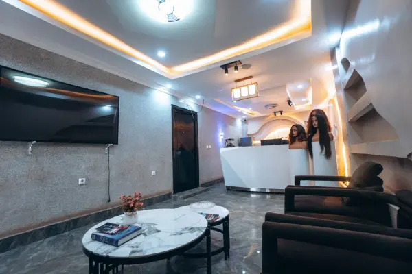 Salon d'attente du P-TWINS BEAUTY SPA